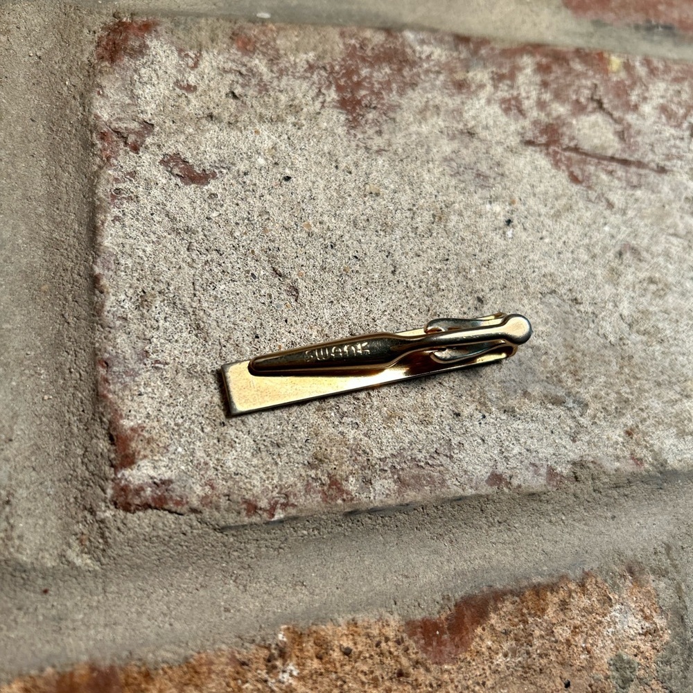 Vintage Swank Cuff Links & Tie Clip - Picture 10 of 12